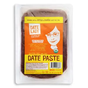 Recipe-Ready Date Paste | No Sugar Added | 2.2lb | Use to Make Muffins, Mousse or Energy Balls
