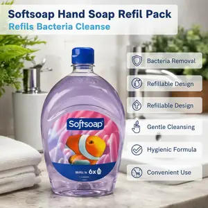 SoftSoap- Hand Soap, Washes away bacteria Refill Recharge