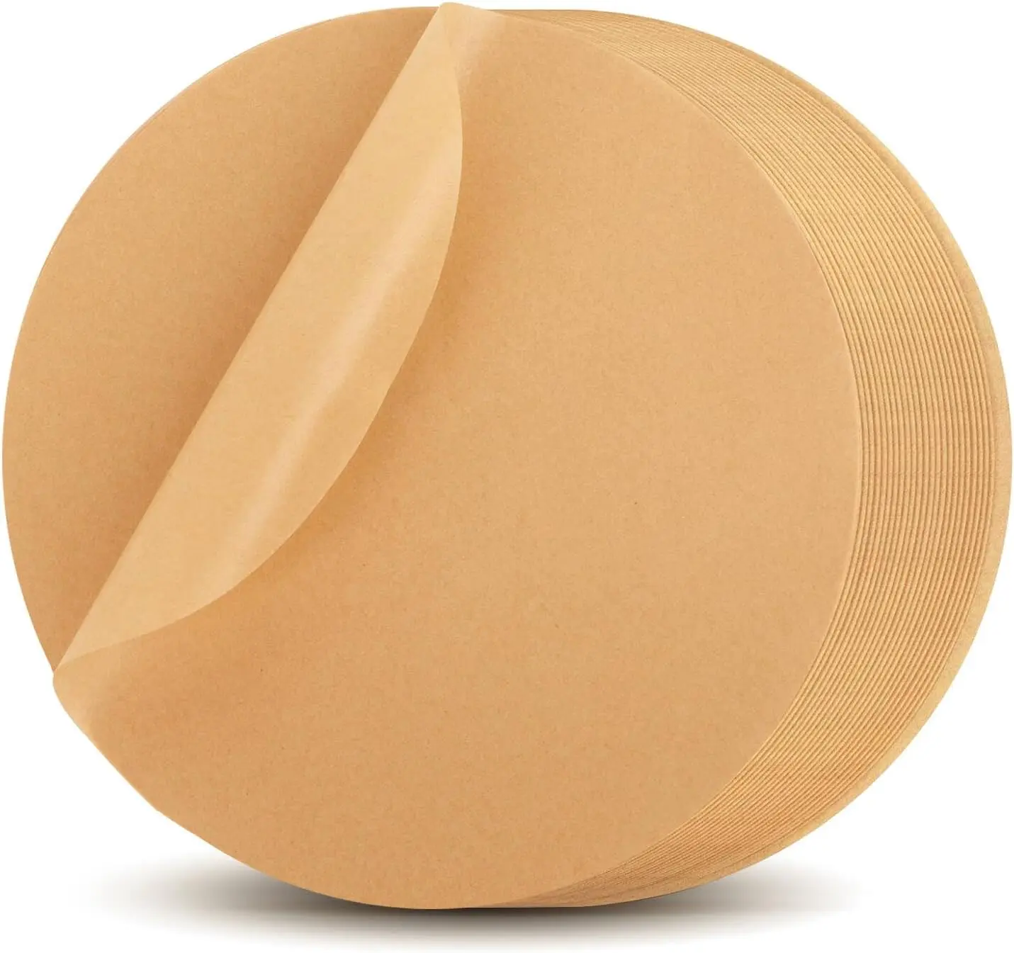 Round Baking Parchment Paper - Parchment sheets Made for Delicious Baking Results, Perfectly Fits Standard Pans, Non-Stick, Waterproof, and Tear-Resistant