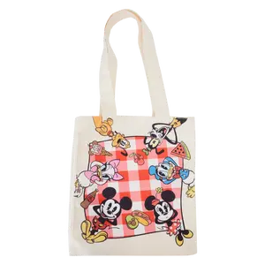 Mickey & Friends Picnic Blanket Canvas Tote Bag