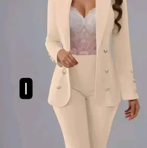 Effortless Elegance: The Ultimate Workwear Pantsuit  Step into your power and style with our premium polyester pantsuit collection, designed for the modern working woman who values both comfort and confidence.