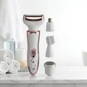 4 in 1 Electric Lady Shaver – Cordless Epilator & Body Hair Trimmer for Smooth Skin