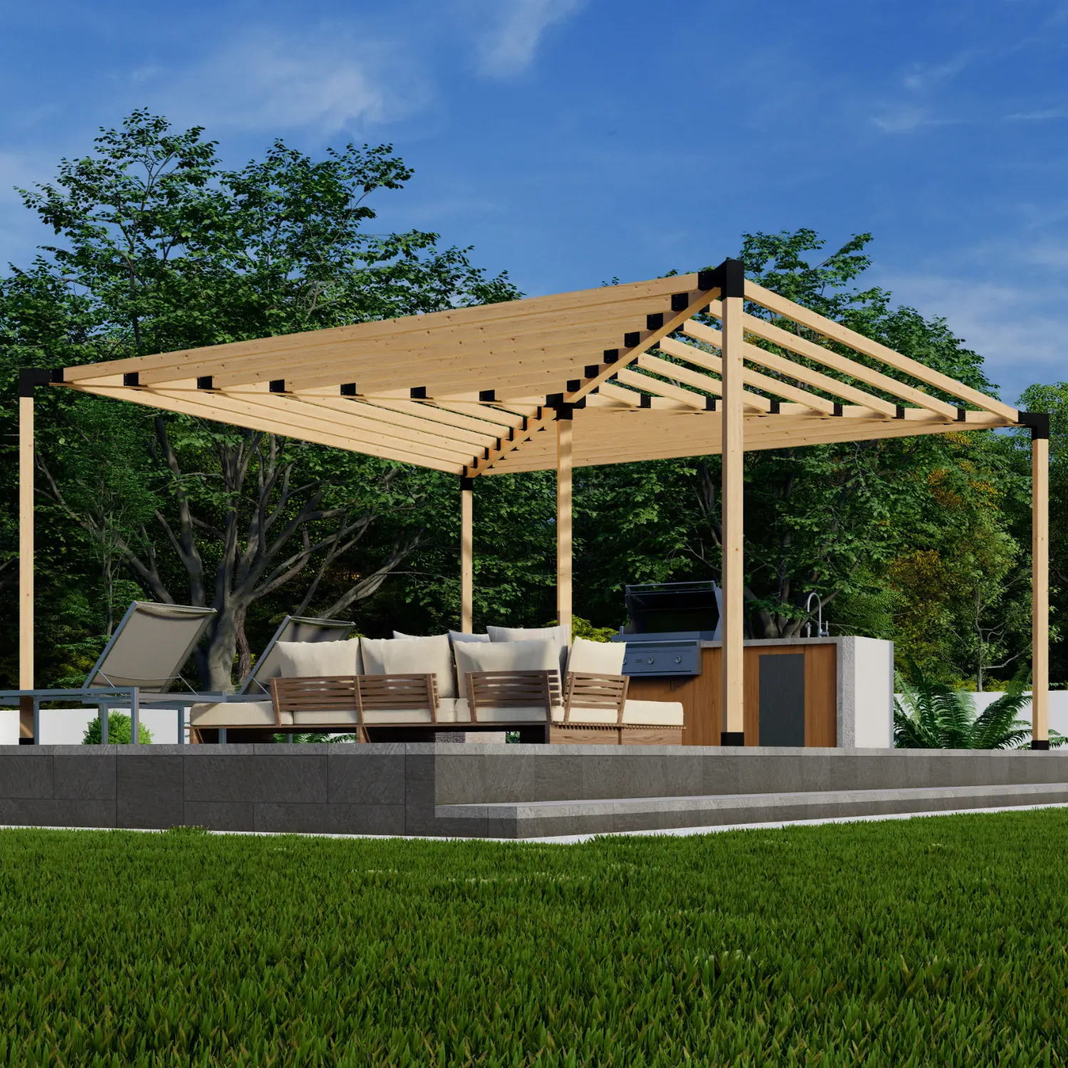 Garden Trellis Pergola Kit