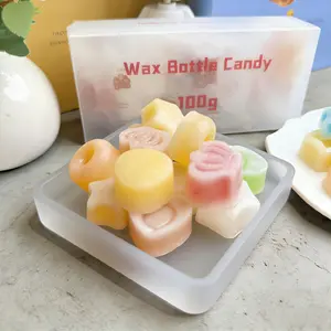 Fruit Jelly Filled Wax Bottle Candy 3.5 oz - Nostalgic Classic, Lovely Shapes, Safe Edible Wax, Perfect Sweet Treat for Women, Kids & Teens