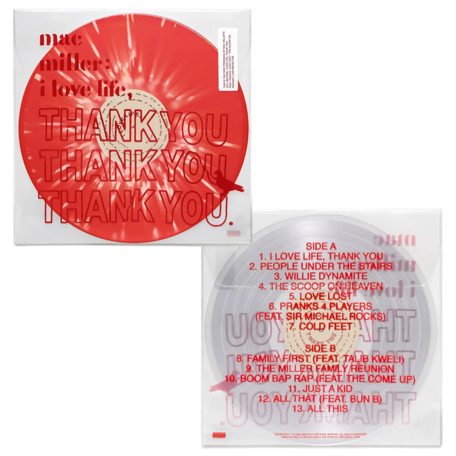 Mac Miller - I Love Life, Thank You - Vinyl Records