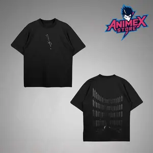 Kuchiki Byakuya Bankai Ver2 Bleach Anime Shirt 2 Sides Short Sleeve Tee Unisex Anime Lovers Shirt, Graphic Anime Tee Manga Shirt Gift For Anime Fan Y2K Aesthetic Hoodie Sweatshirt