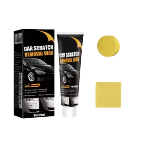 Multi-Surface Polish & Scratch Repair Cream- Black & Colored Finishes Restorer | DIYProtective Coating for Furniture, Floors,Appliances I Quick Fix Wax Kit for Wood &Metal Care