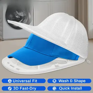 Hat Washer for Washing Machine Hat Washer Cage Hat Cleaner for Baseball Caps Fit for Adult and Kid's Baseball Caps Protecting Hats in Dishwasher