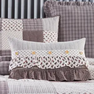 Fleurette Ruffled Pillow