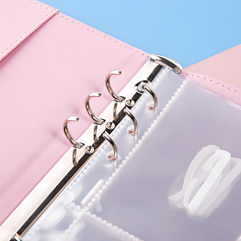 2026 New A5 Portable Budget Binder, $5050 Savings Goal Tracker, Daily Financial Planner with 100 Envelopes & Cute Stickers (Office Stationery Accessory)