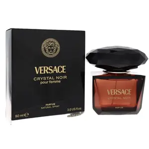 Versace Bright Crystal Noir for Women Parfum Spray, 3.0 Ounce