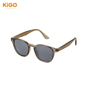 KiGO UV400 Polarized Sunglasses for Kids 4-8 Years TR90 Frame Sun Protection Beach Eyewear Unisex Boys Girls Unbreakable Shades for Outdoor Daily Wear