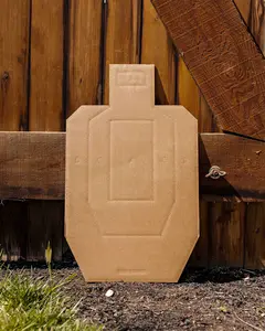USPSA Cardboard Targets (Pack of 50) - Perfect for Precise Training - Heavy-Duty Paper Shooting Targets