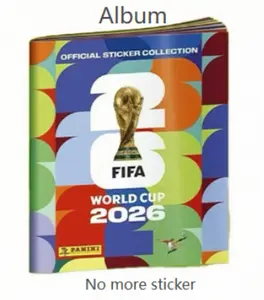 FIFA PANINI International Edition World Cup 2026 Sticker Collection Album - Authentic Softcover Empty Album