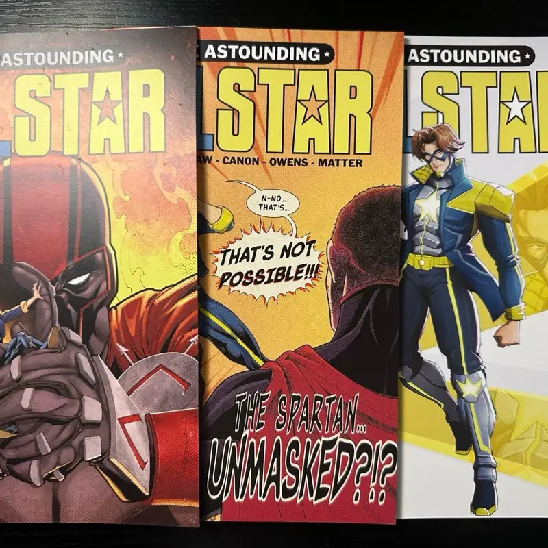 The Astounding Allstar #3 Variant Bundle