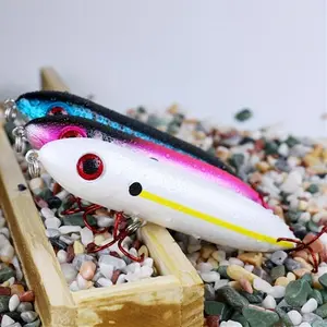 Floating Pencil Lure, Floating Fishing Lures, Topwater Lure, 1 Count Long Casting Hard Bait, Bionic Fishing Lure for Freshwater, Outdoor Fishing Accessories