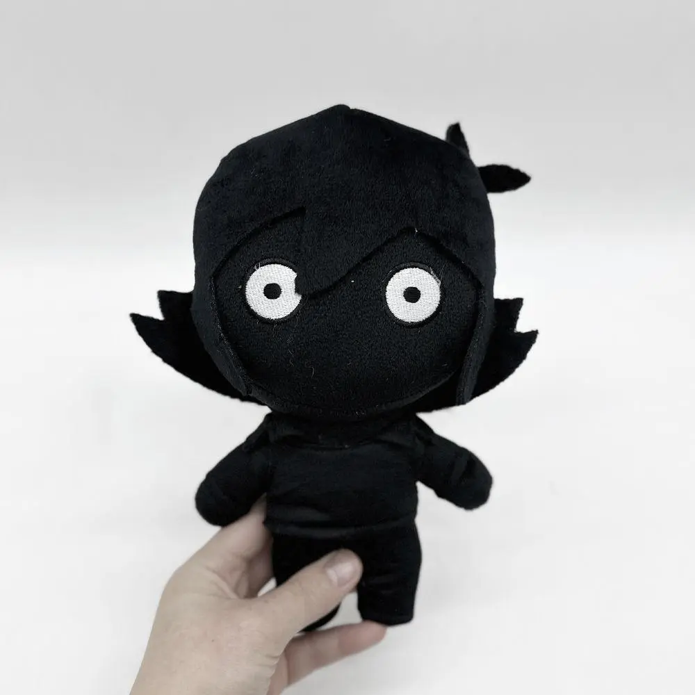 20CM Omori Plush Little Black Plush Plush Creative Design Accompanies Soothing Soft Comfortable Dress Up Doll Kawaii Plushie Toy
