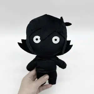 20CM Omori Plush Little Black Plush Plush Creative Design Accompanies Soothing Soft Comfortable Dress Up Doll Kawaii Plushie Toy