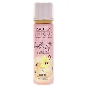 Unique Body Mist - Vanilla Latte by So…? for Women - 5.1 oz Body Mist
