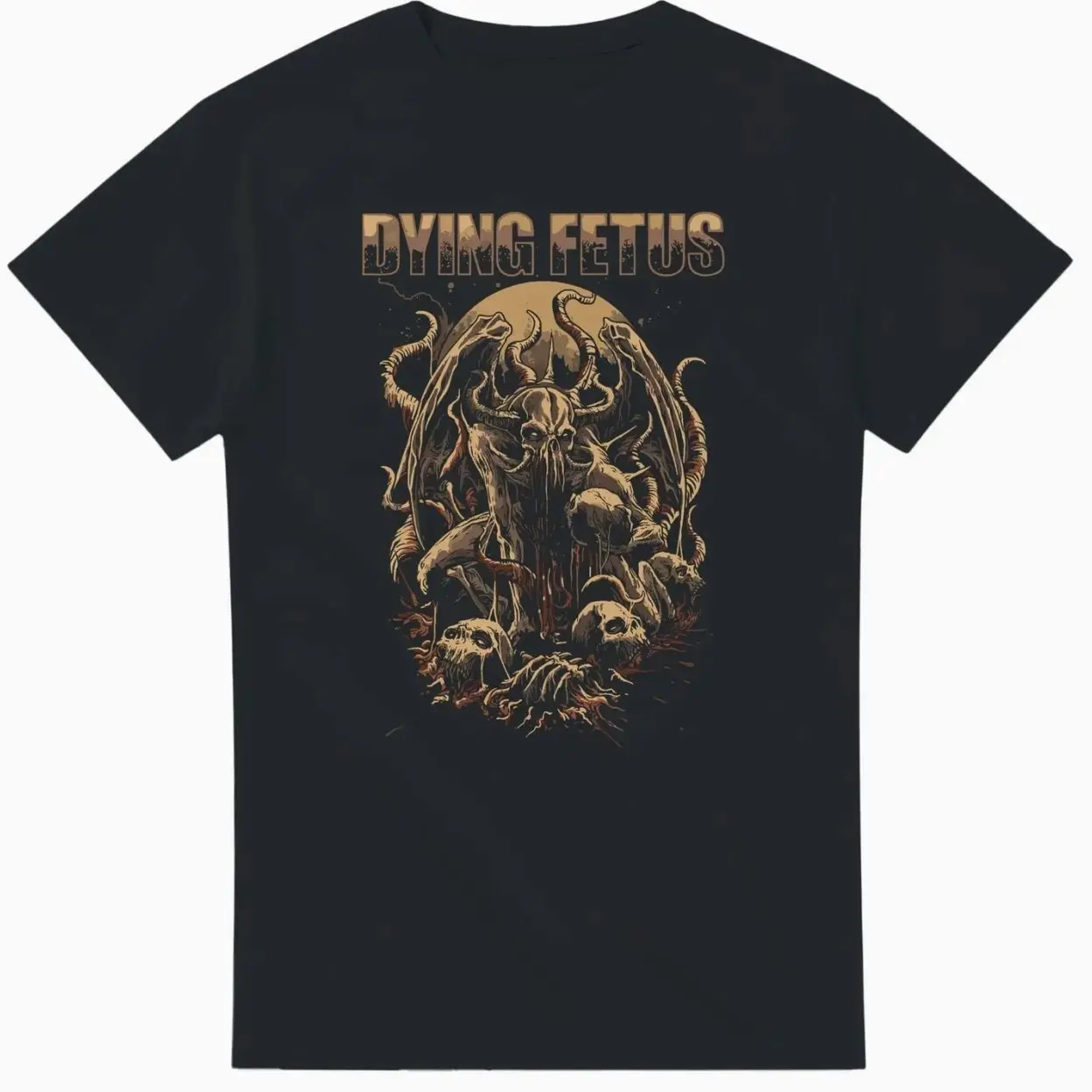 Dying Fetus Heavyweight Unisex Crewneck T-shirt | Gildan® 5000 A33