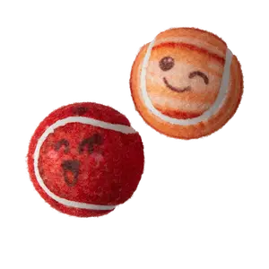 Behind Mars 2pk Tennis Squeaky Balls