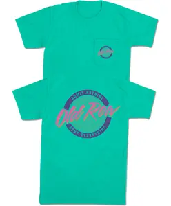Old Row - Circle Logo Pocket 90s graphic tees