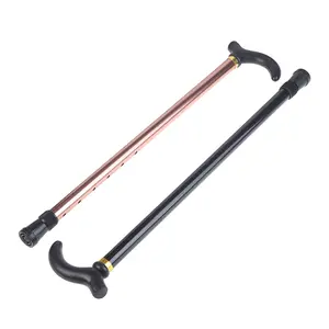 Two sections, reinforced mountaineering outdoor cane, aluminum alloy ultra-light non-slip, elderly cane telescopic cane, walking cane