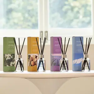 COCODOR Classic Reed Diffuser Set / 3.4oz / Home Fragrance Diffuser, Oil Scent Diffuser for Bathroom Shelf Décor
