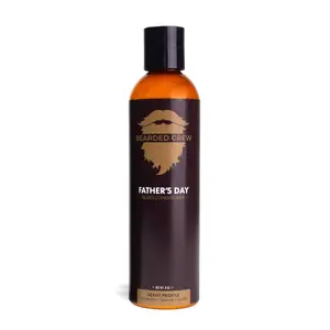 Father's Day Beard Conditioner - 8 oz - Salon-Grade Formula with Cinnamon Bark Orange & Tea Tree Fragrance - Moisturizing & Softening Blend for Healthy Growth