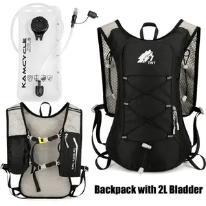 Running Vest Backpack with 2L Hydration Bladder, Lightweight Camel Water Backpack, Adjustable Chest Straps for Trail Running Hiking Cycling Marathon