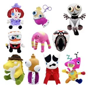 THE AMAZING DIGITAL CIRCUS Plush Toy Game Plushies Zooble Pomni Angel Pomni Caine Cute Stuffed Doll Pillow Kids Christmas Gifts