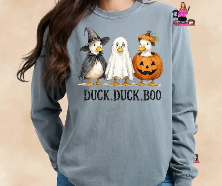 DUCK DUCK BOO DTF TRANSFER
