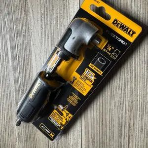 DeWalt Flextorq 6 in. Steel 2-in-1 Right Angle Attachment 1/4 in. Hex Shank 2 pc