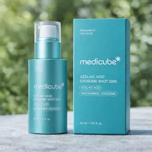 Medicube Azelaic Acid Exosome Shot 2000 Serum, Niacinamide Calming Serum for Redness, Acne Marks & Uneven Skin Tone
