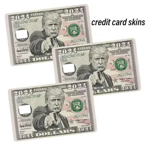 Trump Rally Attack Credit Card Skin - Decorative Cover with Political Images - Personalize Your Card with Political Themes