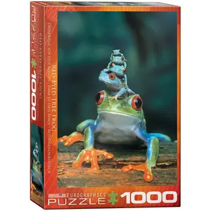 Red-Eyed Tree Frog 1000 Piece Jigsaw Puzzle