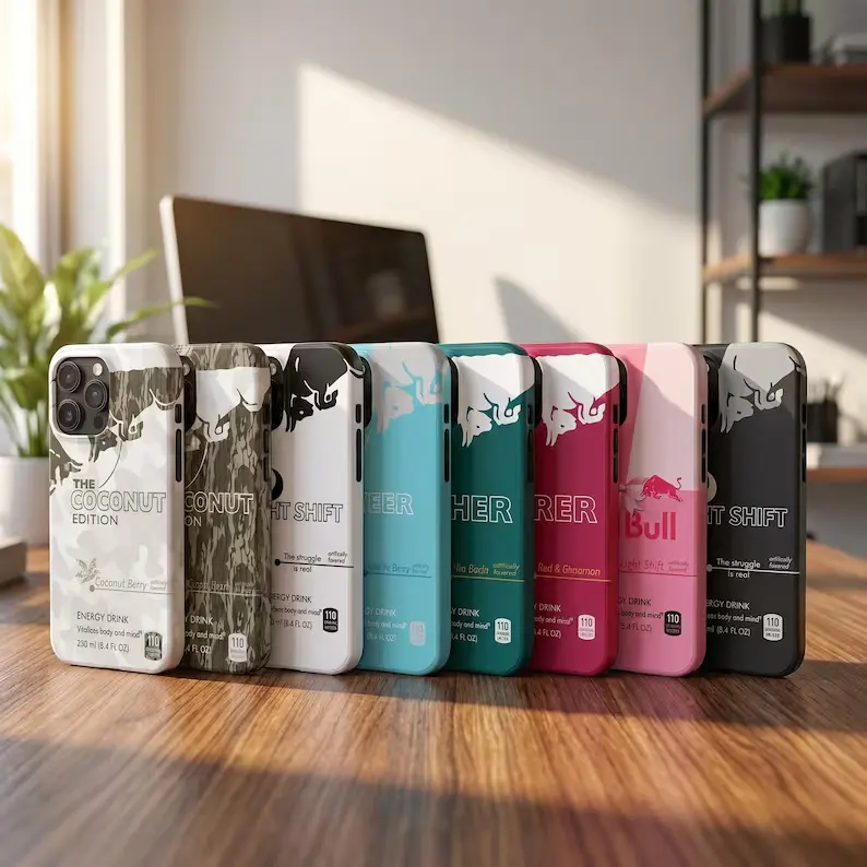 1 - 10 All-Stars Special Ver Colorful Energy Drink Tough Phone Case For Iphone