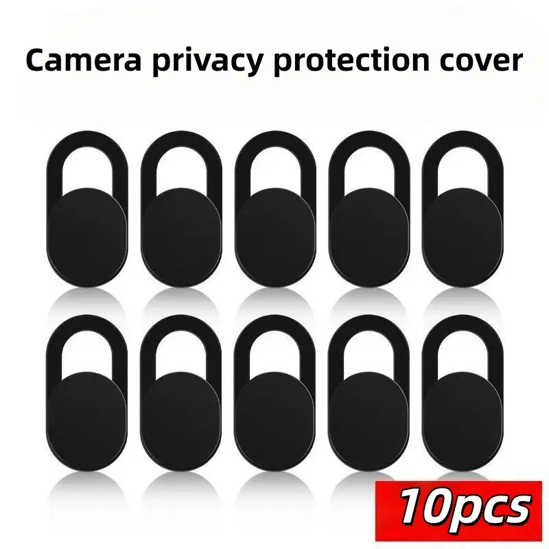 10pcs Abs Camera Cover for Phone Tablet Laptop, Tech Accessories, Privacy Protection, Easy Installation, Anti-Spy Design, Compatible with Most Devices, Tech Gadgets