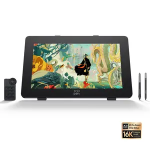 XPPen Artist 24 Pro Gen2 165Hz Graphics Drawing Tablet 23.8 inch Full Laminated Screen 16384 Pressure Levels with ACK05 Shortcut Remote 2560x1440 Resolution