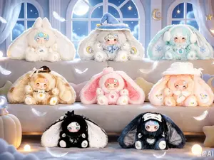 LUXI Angel Rabbit 2nd Generation Plush Series Plush Blind Box Collection (800%)
