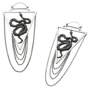 20G Snake Amour Plug Hoops