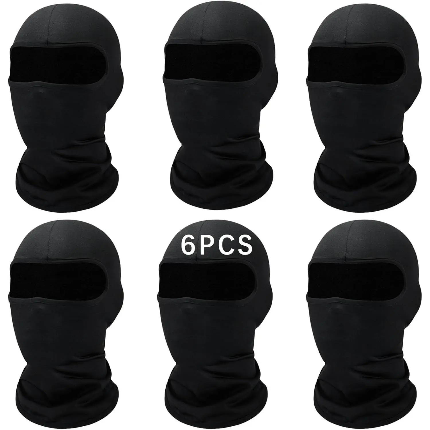 Black Ski Mask for Men Balaclava,Summer Cooling  Gaiter UV Protector  Ski Scarf for Men/Women  mask