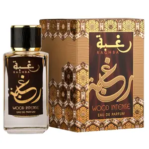 Raghba Wood Intense Eau De Parfum by Lattafa 100ml 3.4 FL OZ