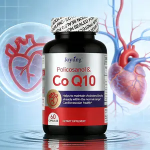 JOYUNG Co Q10 Heart Health & Antioxidant Support Supplement 200mg with Ginkgo Biloba, Policosanol, Olive Leaf & PQQ, Supports Cardiovascular Health, Helps Maintain Cholesterol Levels in Normal Range,