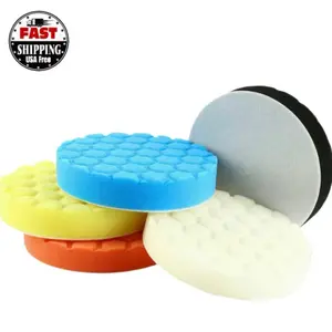 Homeboytuned 6 Inch Polish Pads 5 Set - Fast Shipping USA Free - Perfect for Car Care