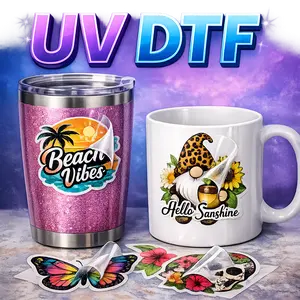 Custom UV DTF Transfers Gang Sheet (Print Your Designs) - TikTok