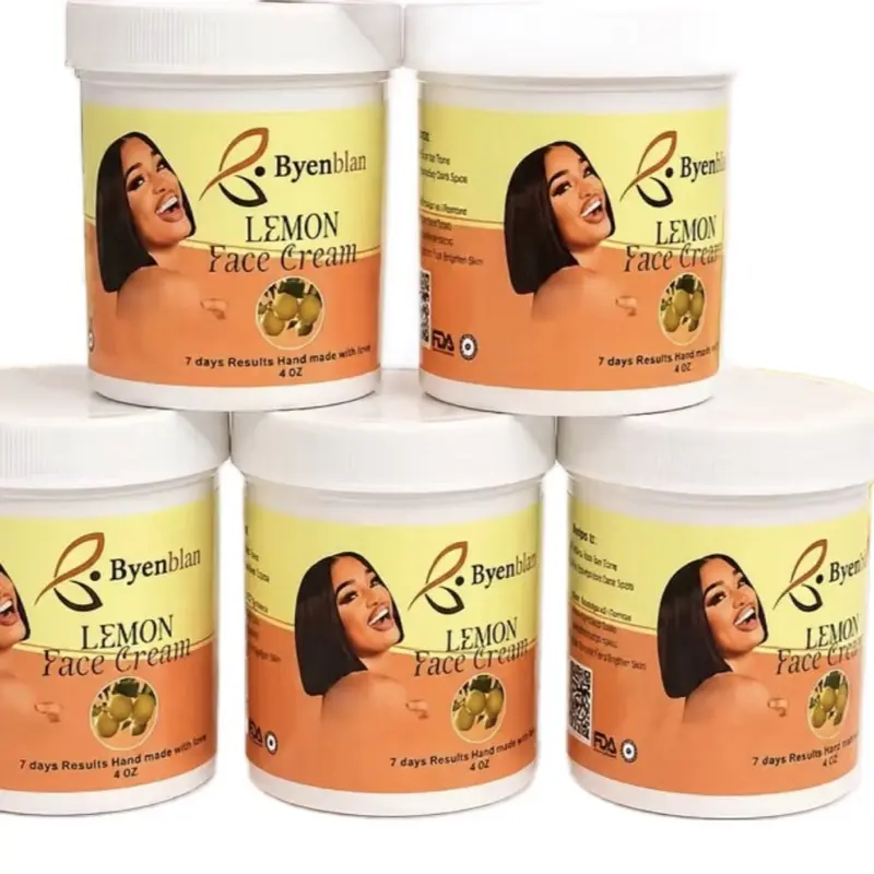 Byenblan Lemon Face Cream, 5-Piece Set