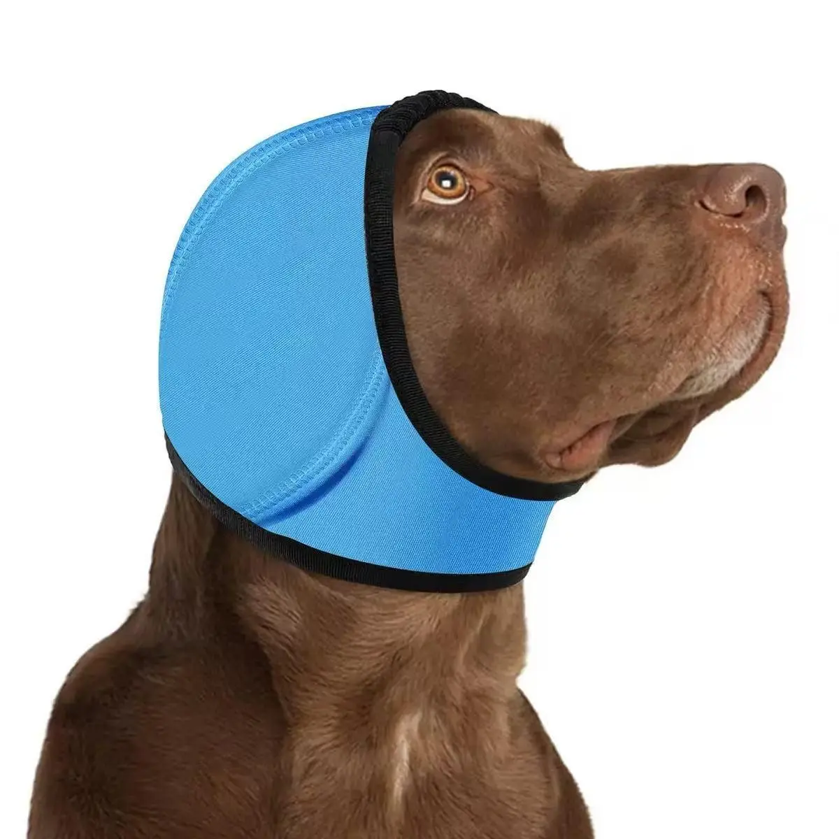 Pet Noise-Reducing Ear Muffs, Durable Protective Gear Outdoor Dog Headgear for All Breeds, Anti-Anxiety Swimming Gear, Quick-Dry Adjustable Design