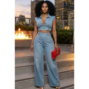 The Denim Flame Set