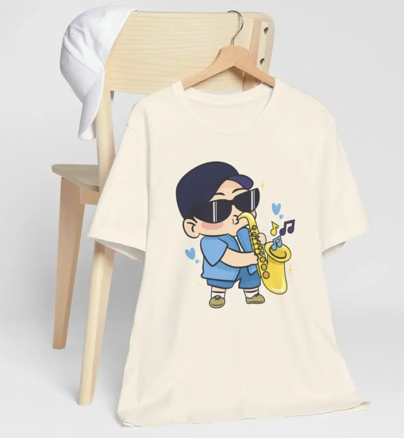 RM Cute Namjoon Saxophone shirt Playing Namjooning Sweatshirt Fan made Merch Hoodie Gift to Her Gift for army friend namjoon fan